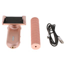 Handheld Gimbal Stabilizer Selfie Stick for iPhone Xs Max Xr X 8 Plus 7 6 SE Android Smartphone Samsung Galaxy S9+ S9 S8+ S8 S7 S6 Q2 Edge Rose Gold
