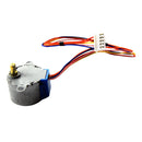 DC 5V 4 Phase 5 Wires Step Motor Valve Gear Stepper Motor,Diameter: 27mm Cable Length: 23cm