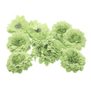 Artificial Simulation Silk Daisy Flower Heads For Home Party Wedding Floral Decor Flowers Pack of 10PCS Green
