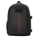 Camera Backpack with Padded Crossbody Shoulder Strap for Nikon DSLR Mirrorless Camera & Laptop Orange