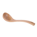 Natural Wooden Spoon Classic Wooden Kitchen Soup-Ladle Tableware Scoop