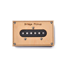 Guitar Bridge Pickup Single Core Copper Lead for Telecaster Electric Guitar 2.83x1.50x0.75inch