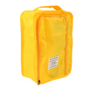 Travel Laundry Shoe Pouch Storage Portable Zipper Tote Bag Organizer-Yellow