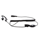 2-pin In-ear Clip On Earphone With Mic For Baofeng Motorola Walkie Talkie