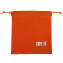 Drawstrap Mobile Phone Flannel Bag Storage bags Single Layer Bundle mini Bags for Smartphones Orange