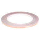 Copper Foil Adhesive Tape Shielding 3mm x 30M Conductive for Electric Guitar Single Conductive