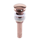 Home Kitchen Tools Durable Brass Faucet Pop Up Vessel Basin Sink Drain Stopper Gold Big Bounce