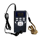FM Battery Operated Portable Pocket Radio - Best Reception and Longest Lasting. FM Radios Player Operated by 2 AAA Battery, with Headphone Black