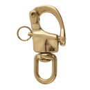 72mm Snap Shackle with Small Swivel Bail Boat Yacht Hardware