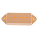 2PCS Guitar Pickup Covers P-90 Dog-ear 50/52mm Pole Spacing for Guitar Cream