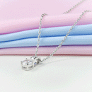 Fashion Creative Excalmatory Mark Necklace Sparkling Zircon Wedding Necklace