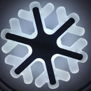 15W LED Acrylic Snowflake Bedroom Decorative Wall lamp, White Light, 220V