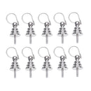 10Pcs Pearl Cup Pendant Connector Bail 5mm Half-drilled Beads Jewelry Making