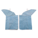 1 Pair Welding Protective Shoes Feet Cover Fire Resistant For Welder Blue