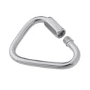 Marine Grade 316 Stainless Steel Scuba Diving BCD Triangle Hook Quick Link Clip - High Strength & Durable