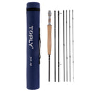 Traveler Fly Fishing Rod 7-Pieces 46T Carbon Rod 9ft Fly Rod with Tube Case