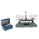 200 Gram Table Balance Scale with 5g, 10g, 20g, 50g,100g Weights School Physics Teaching Tool Lab Supplies