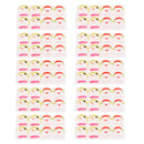 10x Merry Christmas Seal Stickers Gift Tag Wrapping Planner Treat Box Labels