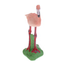 Lifelike Simulation Jungle Widlife Flamingo Bird Animals Model Figurine Kids Action Figure Science Nature Toys Home Decoration Props - A