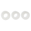 3 Pieces Assorted Silicone DIY Cabochon Ring Mold Making Jewelry Round Rings Resin Casting Mould DIY Craft