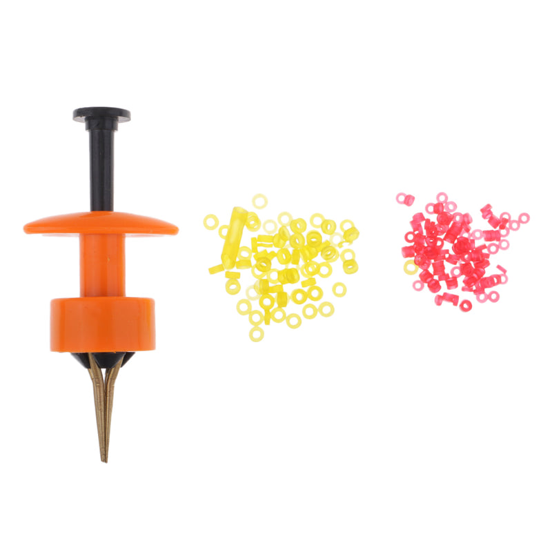 1 Pieces Portable Copper, Bloodworm Clip Baits Earthworm Clip Tackle Tool