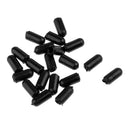 20pcs Rubber Buffer Beads Knot Protector for Carp Fishing Hair Rig Making