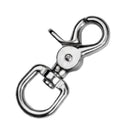 New Swivel Eye Fastener Spring Snap Buckle Hook Keychain