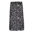 Unisex Chef Work Bistro Apron Kitchenware Prints Waist Tie Apron With Pocket