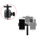 Portable Handheld Monopod With 1/4'' Ball Head Telescopic Selfie Stick For Canon Nikon DSLR Camera
