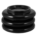 3 Pcs Black Piano Caster/ Castor Cup Hard Plastic Bowl Shape For Grand piano