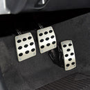 1 Set of 3 Pieces Non-Slip Manual Car Truck Brake Pedal Clutch Accelerator Pads