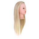 Salon Hairdressing Hair Styling Training Head Mannequin 19.6'' w/ Holder