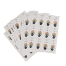 120Pcs Flower "Thank You" Adhesive Seal Sticker Label Envelope Decoration