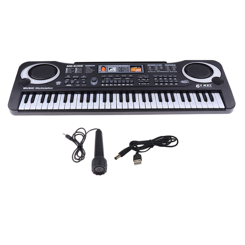 Keyboard Piano 61 Key Portable Keyboard Multifunctional Keyboard Piano Music