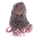 Mixed Color Curls BJD Dolls Hairpiece With Bangs For 1/6 Blythe Takara Dolls