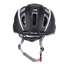 Bike Cycling Skating Skiing Head Safety Protection 19-Holes Diversion Helmet with Visor Black
