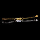 2x Jewelry Making Magnetic Hooks Lobster Clasps Necklace Bracelet With Chain