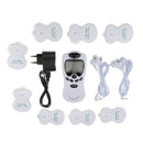 Electric Stimulator Slimming Full Body Massager Pulse Acupuncture Machine Therapy 8 Pads Kit