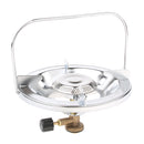 Stainless Steel Copper Camping Bottle Up Propane Stove For Flat Gas Tank