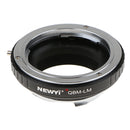 Adapter for Rollei QBM Lens to Leica M LM Camera Ring M8 M9 with TECHART LM-EA7