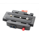 Quick Release Clamp Adapter + QR Plate P200 for Manfrotto 501 500AH 701HDV