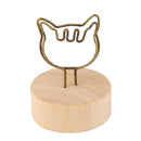 Cat Clip Wedding Place Card Holder Picture Memo Note Photo Table Name Base