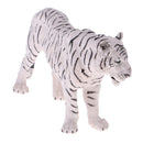 Realistic Science Plastic Animal Model Figure White Tiger Figurine Children Kids Educational Toy Home Decoration Collectibles Kids Story Telling Props