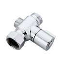 3/4 To 1/2 T-adapter 3 Way Valve Diverter Bath Bidet Sprayer Shower Head