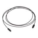 OD2.2 Digital Fiber Optical Audio VCR CD MD DVD TosLink Cable Lead Cord 1.5m