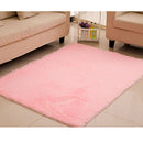 Fluffy Rug Anti-Skid Shaggy Area Rug Home Bedroom Carpet Floor Mat Pink