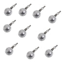10 Pieces Lead Weights Sinkers Leader Sea Fishing Lead Tackle