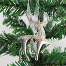 Alloy Elk Ornaments Christmas Tree Phone Hanging Xmas Embellishment Decor