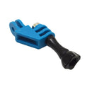 90 Degree Direction Adapter Elbow Mount With Screw For Gopro Hero 3 4 5 Blue