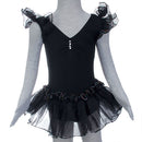 Girl Ballet Dance Tutu Dress Costume Fits 5 - 6 Yrs - Black